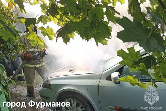 В Ивановской области горели машины и дома